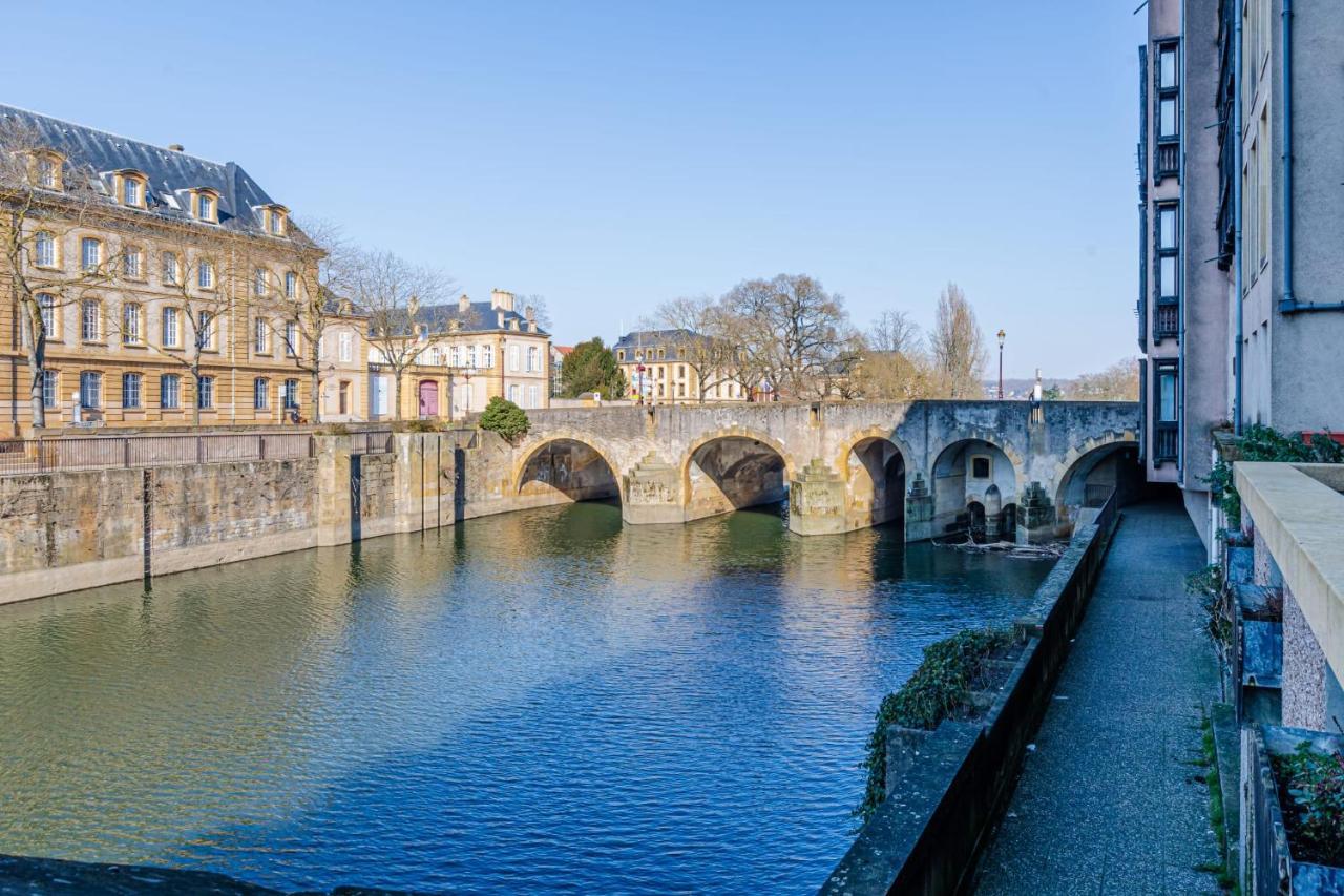 Suite "Comme A Venise" Vue Sur Metz Opera Avec Parking Inclus Exterior foto