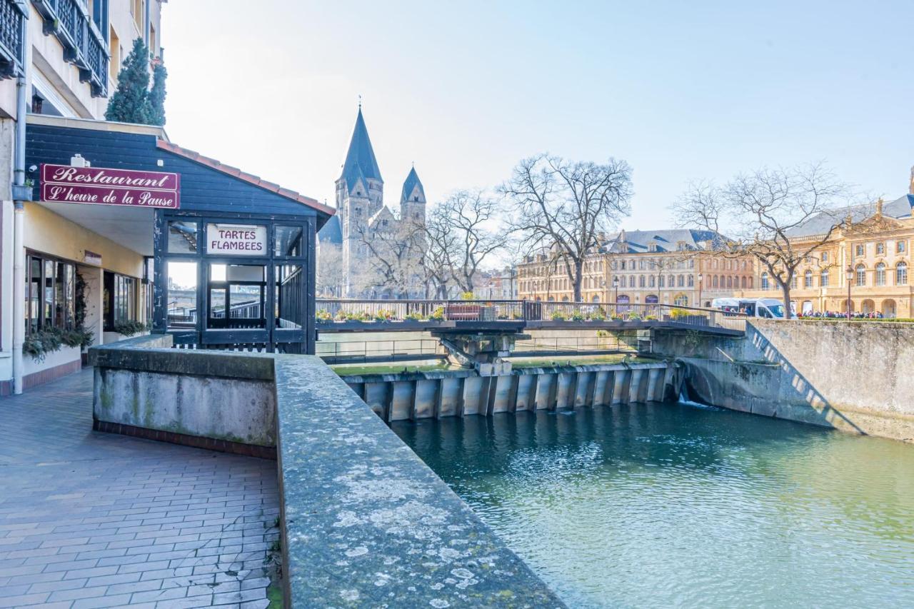 Suite "Comme A Venise" Vue Sur Metz Opera Avec Parking Inclus Exterior foto