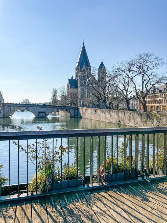 Suite "Comme A Venise" Vue Sur Metz Opera Avec Parking Inclus Exterior foto