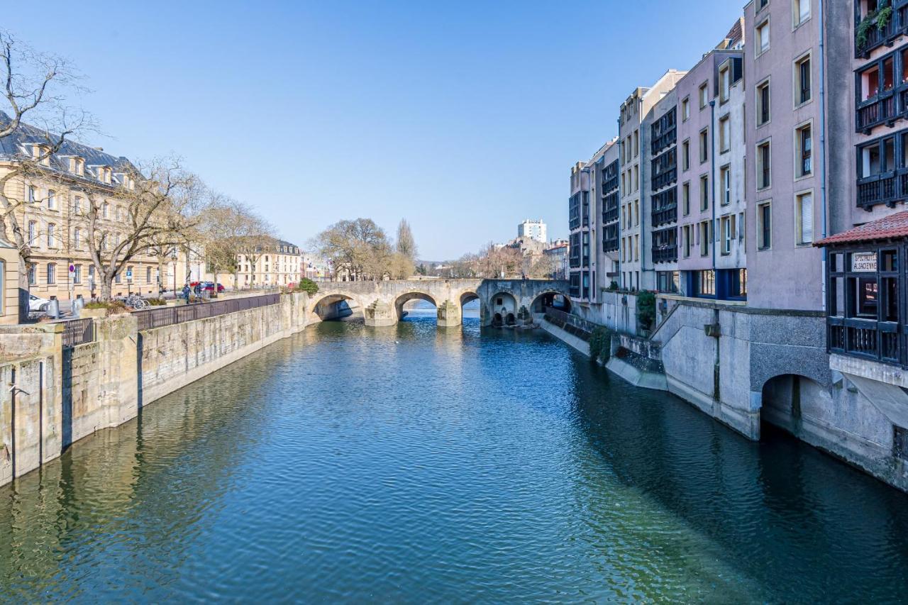 Suite "Comme A Venise" Vue Sur Metz Opera Avec Parking Inclus Exterior foto