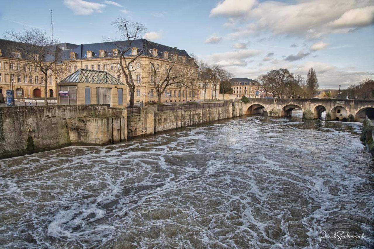 Suite "Comme A Venise" Vue Sur Metz Opera Avec Parking Inclus Exterior foto